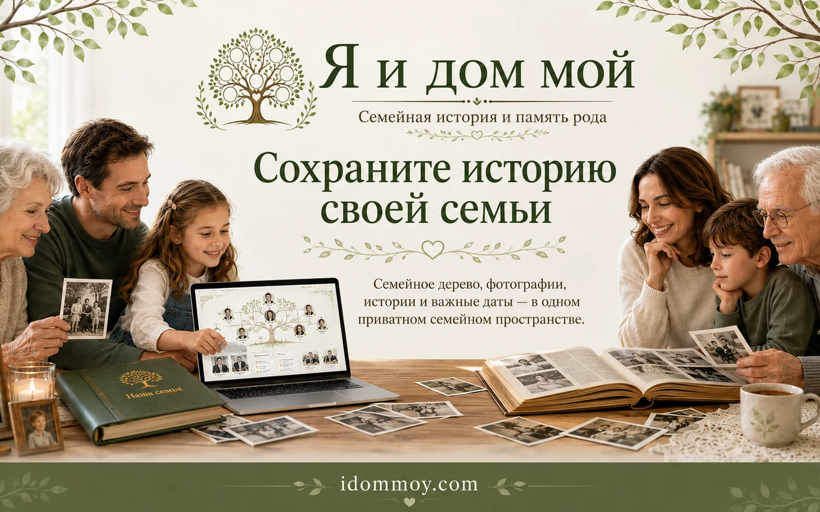 Idommoy — Familiengeschichte